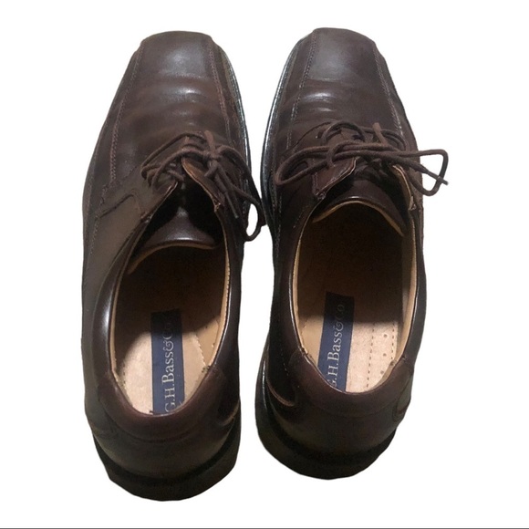 Men’s Leather lace up Brown Shoes Size10,5  in Excellent Used Conditi - Picture 2 of 14